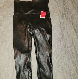 SPANX Faux Leather full length legging XL